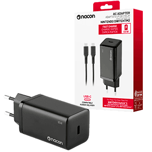 Cargador 60w Nacon (REACONDICIONADO)