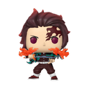 Figura POP Animación: Demon Slayer - Tanjiro Kamado (Escupiendo fuego)
