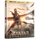 Avatar Fuego y Ceniza 4K + BD Edición Steelbook