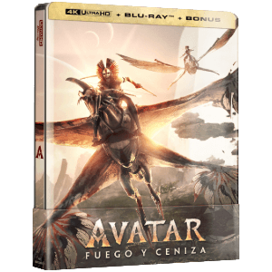 Avatar Fuego y Ceniza 4K + BD Edición Steelbook