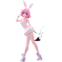 Figura To Love-Ru Darkness BiCute Bunnies Momo Belia Deviluke White Color Version de 27 cm