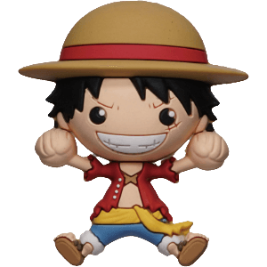 Imán 3D para nevera One Piece - Luffy