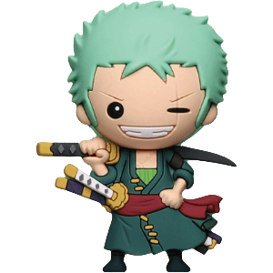 Imán 3D para nevera One Piece - Zoro