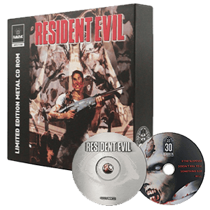 Replica Resident Evil CD-ROM 30 Aniversario Limited Edition de 11 cm