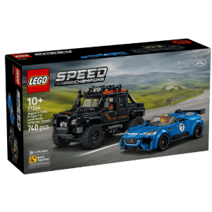 LEGO Speed Champions Jaguar Project 7 y Land Rover Defender 77264
