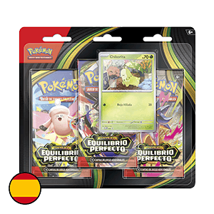 Pack 3 Sobres Megaevolución - Equilibrio Perfecto - Pokémon TCG