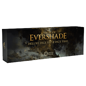 Lands of Evershade: Deluxe set de dados & Dados Tray