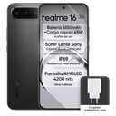 Realme 16 5G 8/256 Black + Cargador 45W