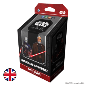 Mazo Star Wars Unlimited Master and Apprentice Dooku and Asajj Twin Suns (ingles)