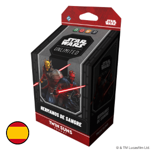 Mazo Star Wars Unlimited Hermanos de Sangre Maul y Savage Opress Twin Suns (Castellano)