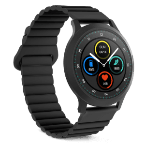 Smartwatch Ksix Core 3, Amoled Negro