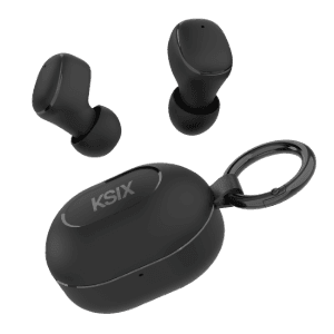 Auriculares Inalámbricos Ksix Neutro Auto Negro