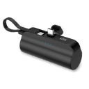 Powerbank plug and go Ksix, 5000 mAh Negro