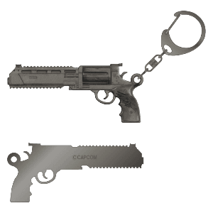 Llavero metalico Resident Evil Requiem