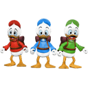 Pack de 3 Figuras DuckTales Huey, Dewey, and Louie de 18 cm
