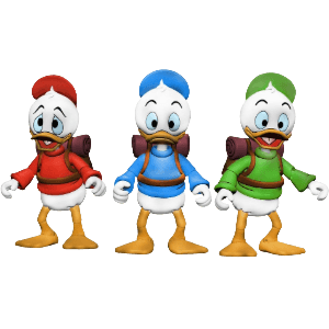 Pack de 3 Figuras DuckTales Huey, Dewey, and Louie de 18 cm