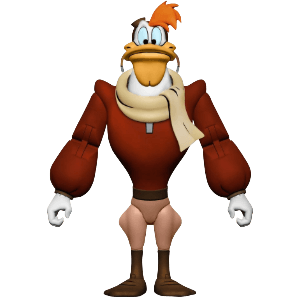 Figura DuckTales Launchpad McQuack de 18 cm