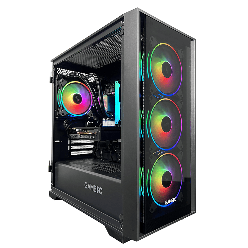 GamePc Player-A I5-12400/16Gb/1Tb/Rtx 5050/750W/Ref Liquida/Windows 11 preinst. sin licencia- Sobremesa Gaming
