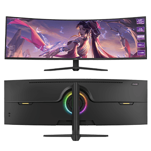 GAME M49UW - 49’’ - Ultra Wide - DQHD - 165Hz - Curvo - Monitor Gaming (REACONDICIONADO)