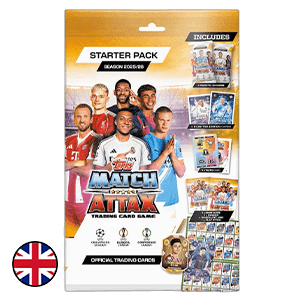 Starter Pack de cartas UCL 2025/26 Match Attax