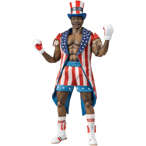 Figura Rocky IV Exquisite Super Series Action Figure 1/12 Apollo de 16 cm
