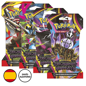Sobre de cartas Pokemon Megaevolucion Oscuridad Absoluta (Castellano)
