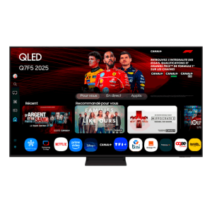 SAMSUNG TV QLED 65" TQ65Q7F5AU , QLED 4K Smart Tv  AI Processor Negro