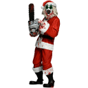 Figura Terrifier 3 Action Figure Ultimate Santa Suit Art the Clown (Bloody Version) de 18 cm