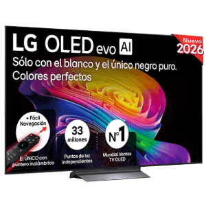 LG OLED 65" OLED65C66LB UHD 4K evo AI  ANTIRREFLEJOS Smart TV
