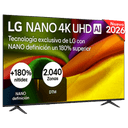 LG 75"  75NU850B6LA, UHD 4K AI Processor 4K Gen9, Smart TV