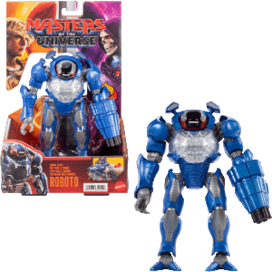 Figura Masters del Universo con accesorios Roboto de 14 cm