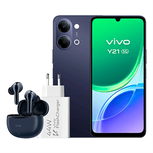 VIVO Y21 Bundle 4/256Gb + Auriculares + Cargador 44w Oro