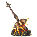 Réplica World of Warcraft Sulfuras, Hand of Ragnaros de 25 cm