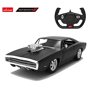 Coche de Radiocontrol con luz y sonido escala 1:16 Dodge Charger with engine Version