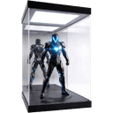 Vitrina con iluminacion LED para figuras Hero Stage Shine and Slide Acrylic