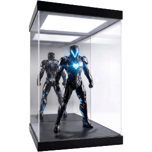 Vitrina con iluminacion LED para figuras Hero Stage Shine and Slide Acrylic