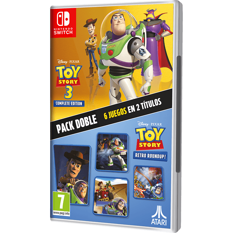 Toy Story: Retro Roundup! + Toy Story 3 Complete Edition Double Pack Nintendo Switch