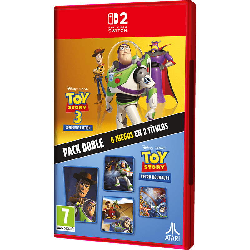 Toy Story: Retro Roundup! + Toy Story 3 Complete Edition Double Pack Nintendo Switch 2