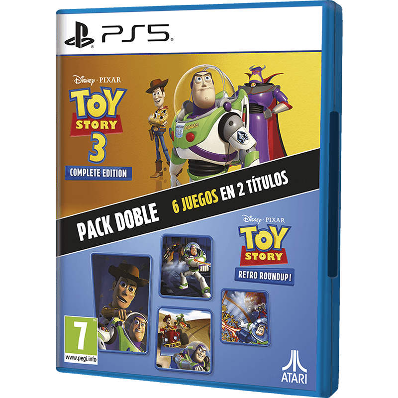 Toy Story: Retro Roundup! + Toy Story 3 Complete Edition Double Pack PS5