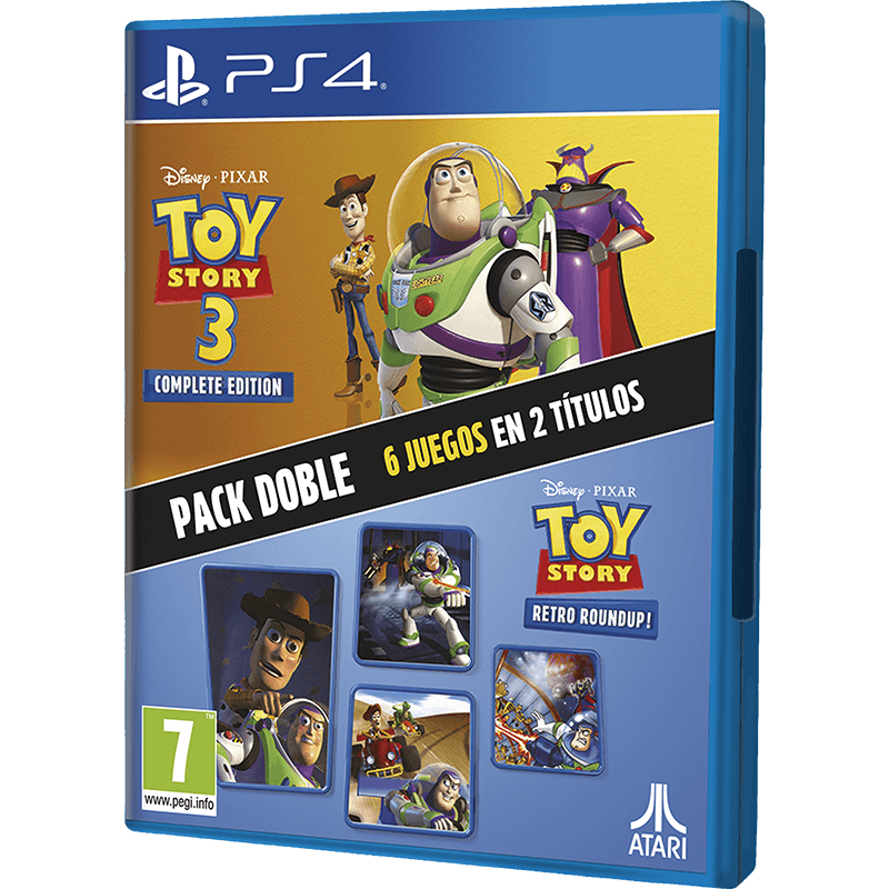 Toy Story: Retro Roundup! + Toy Story 3 Complete Edition Double Pack PS4
