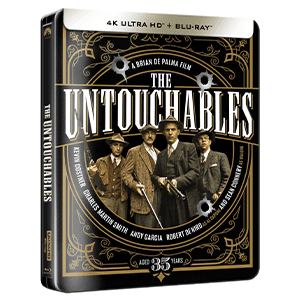 Los Intocables de Eliot Ness 4K + BD Edición Steelbook