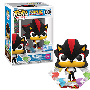 Figura POP Sonic: Shadow con esmeraldas