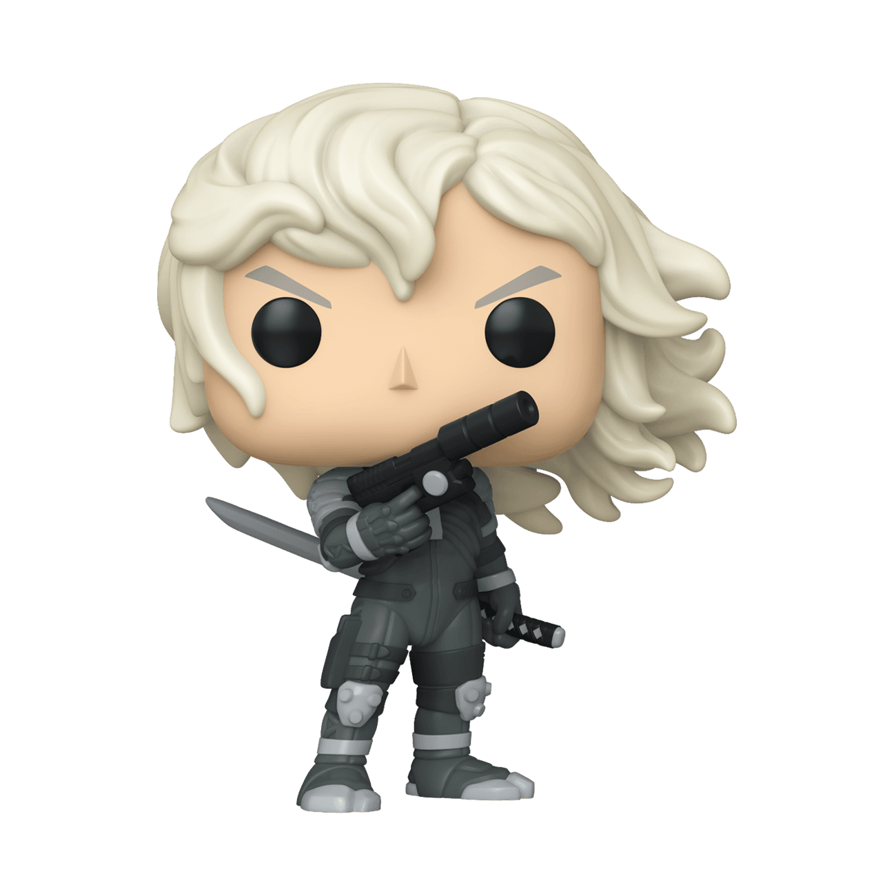 Figura POP Games: Metal Gear - Raiden (Traje de Calavera)