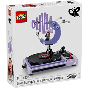 LEGO Editions Music Luna de Concierto de Olivia Rodrigo 43029