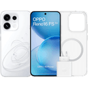 Oppo Reno 16F 5G 8/256Gb Blanco + Carcasa + Cargador 45W