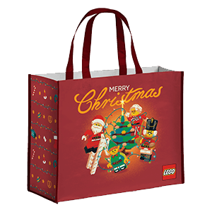 Bolsa Reutilizable Lego Merry Christmas 
