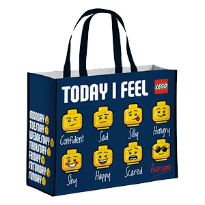 Bolsa Reutilizable Lego Blue Feelings