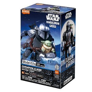 Figura Champion Class Star Wars 05: Mandalorian & Grogu