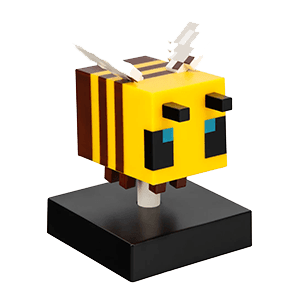 Figura con Luz Minecraft Bee Icon Light de 11 cm