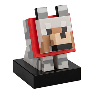 Figura con luz Minecraft Wolf Icon Light de 11 cm